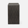 Harlow 48-Inch Dresser - Dark Mushroom Realistic Faux Shagreen