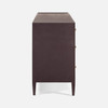 Jarin 60-Inch Dresser - Aubergine Faux Belgian Linen