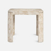 Brigitte Game Table - Natural Fossilized Stone