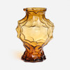 Milly 9-Inch Vase - Amber Glass