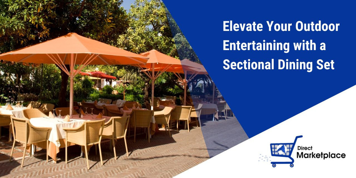Enhance Your Outdoor Experience with a Sectional Dining Set