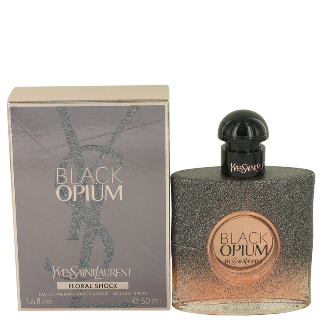 Yves Saint Laurent Black Opium Floral Shock Eau de Parfum Spray for WoMen,  1.6 Ounce