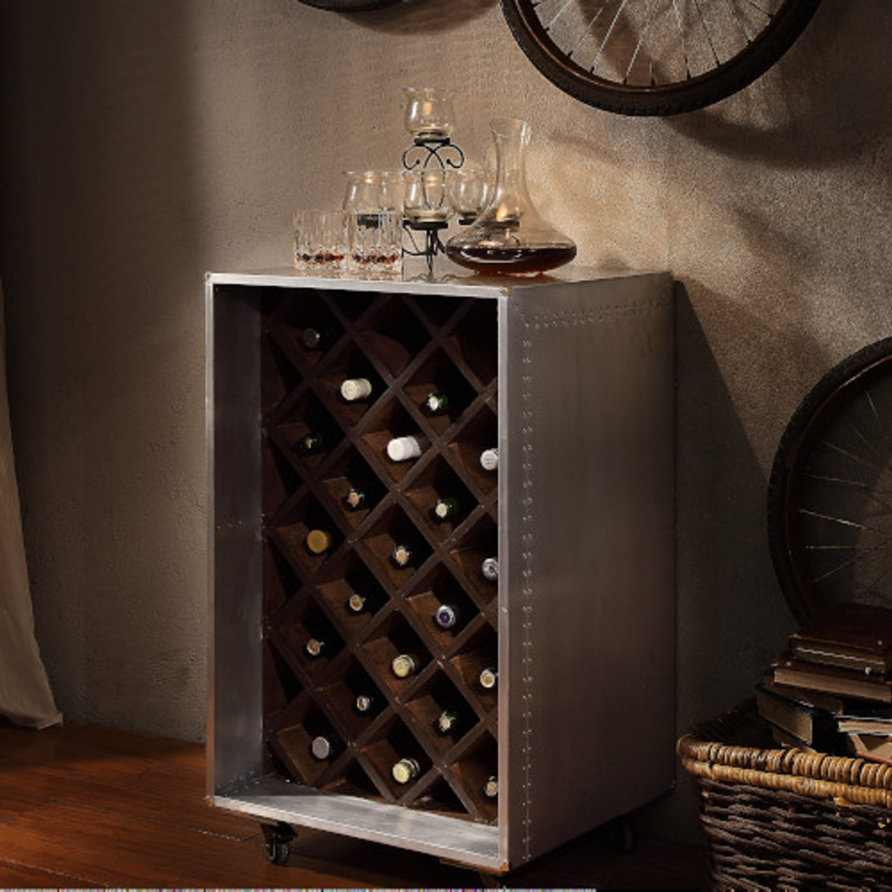 Brancaster Steamer Trunk Bar & Wine Cabinet – Adley & Company