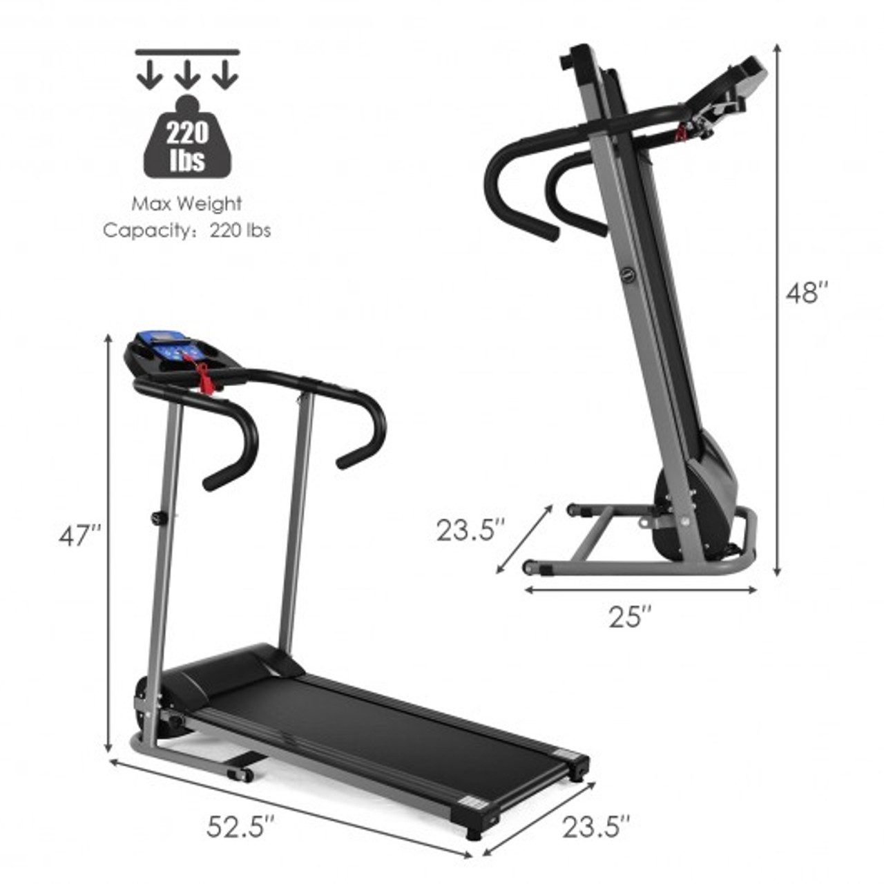 Folding treadmill 2025 sports direct