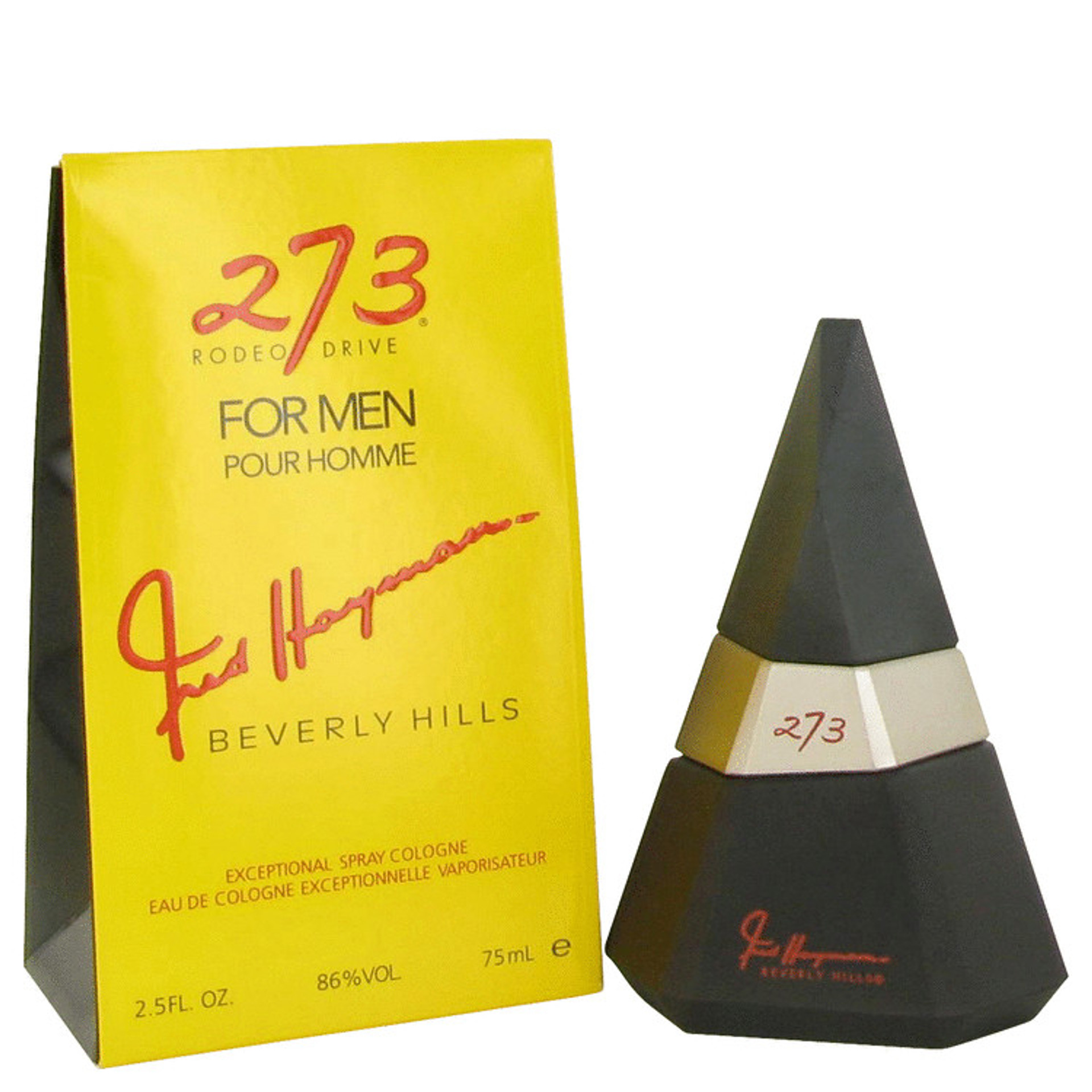 273 By Fred Hayman Cologne Spray 2 5 Oz For Men