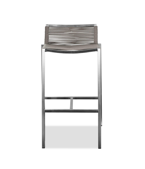 18" X 16" X 33" Stainless Steel Bar Stool