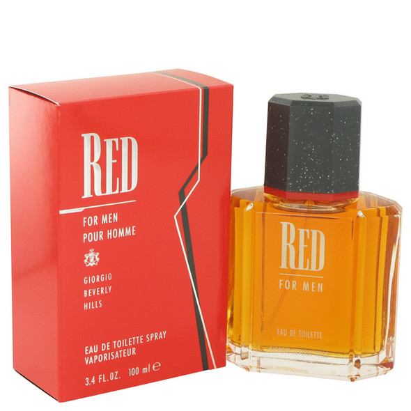 RED by Giorgio Beverly Hills Eau De Toilette Spray for Men