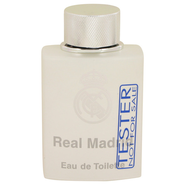 Real Madrid by AIR VAL INTERNATIONAL Eau De Toilette Spray (Tester) 3.4 oz for Men