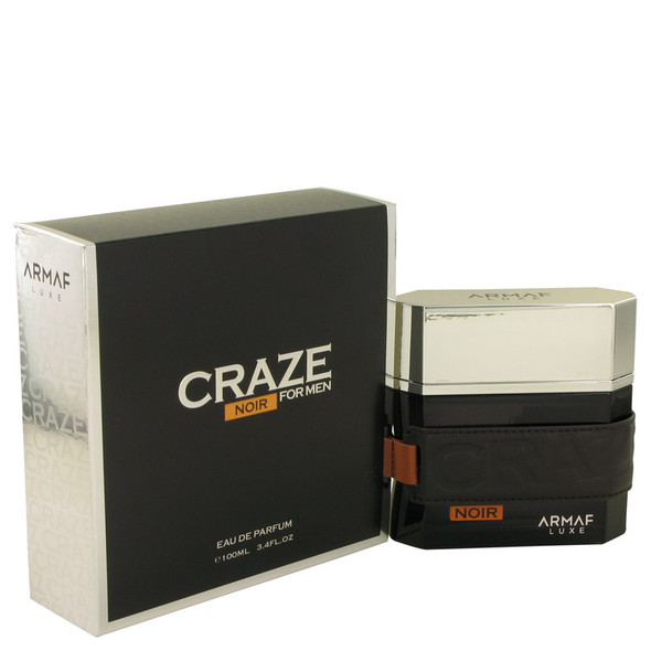 Armaf Craze Noir by Armaf Eau De Parfum Spray 3.4 oz for Men