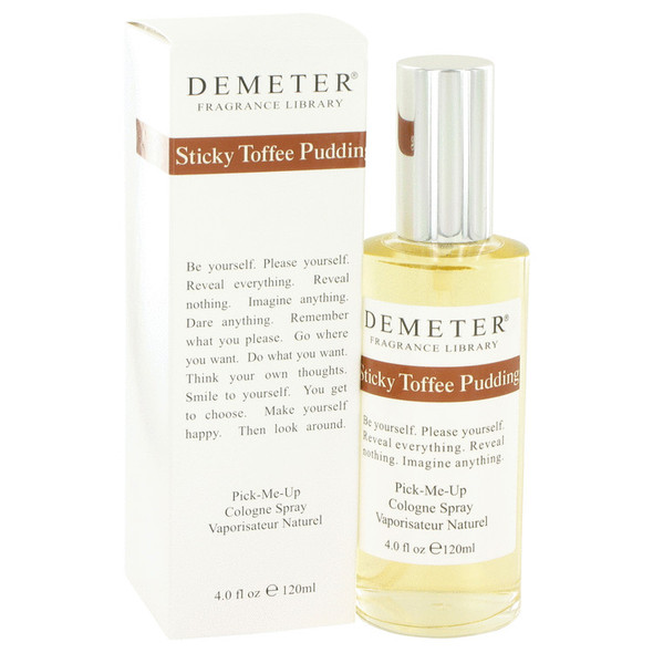 Demeter Sticky Toffe Pudding by Demeter Cologne Spray 4 oz for Women