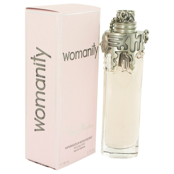 Womanity by Thierry Mugler Eau De Parfum Refillable Spray 2.7 oz for Women