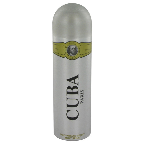 Cuba Gold by Fragluxe Deodorant Spray (unboxed) 6.7 oz for Men