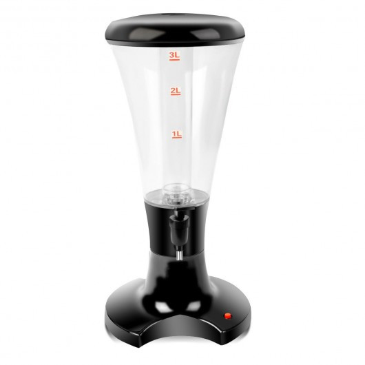 3L Draft Beer Tower Dispenser with LED Lights - COKC25944-1