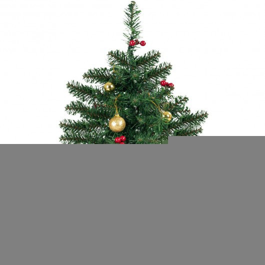 24" Operated Battery Christmas Tree with LED lights