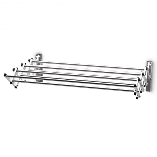 Stainless Wall Mounted Expandable Clothes Drying Towel Rack