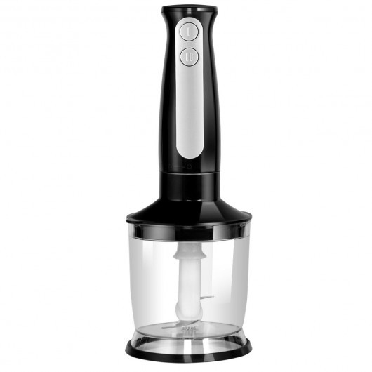 2 Speed 600 W 4 in 1 Electric Immersion Hand Blender-Black