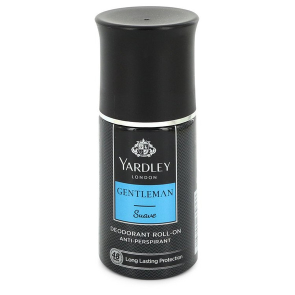 Yardley Gentleman Suave by Yardley London Deodorant Roll-On Alcohol Free 1.7 oz for Men