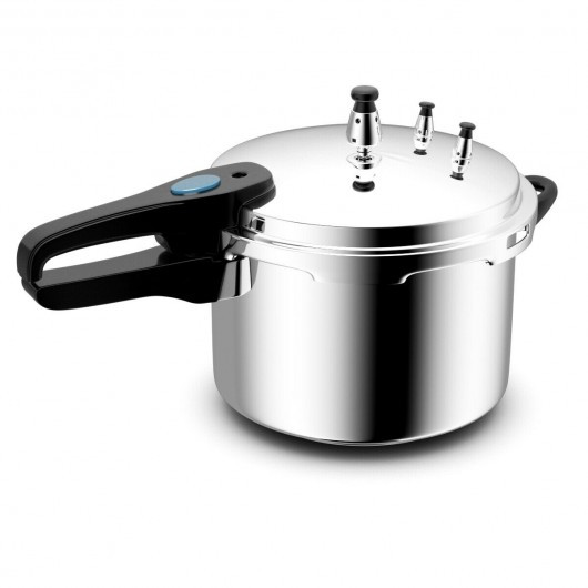 6-Quart Aluminum Pressure Cooker Fast Cooker Cookware