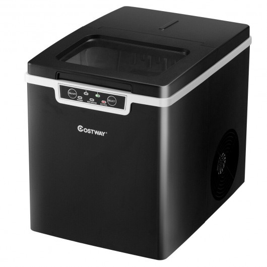 Ice Maker Machine with Scoop & Basket Black - COEP24210US-BK