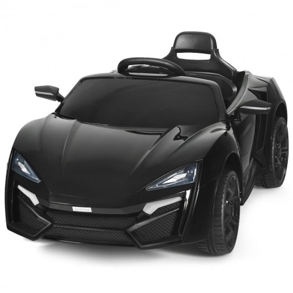 12V 2.4G RC Electric Vehicle with Lights-Black