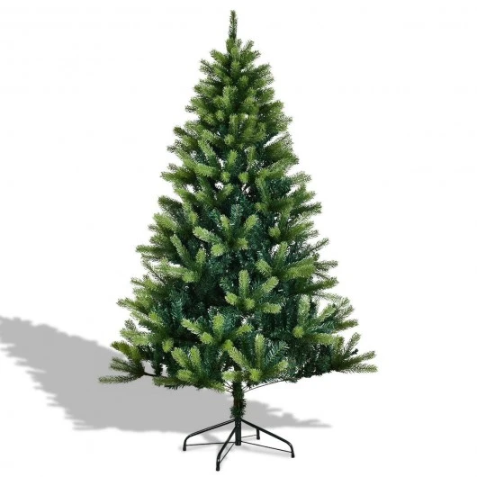 6' / 7' Artificial Christmas Tree w/ Solid Metal Legs-5'