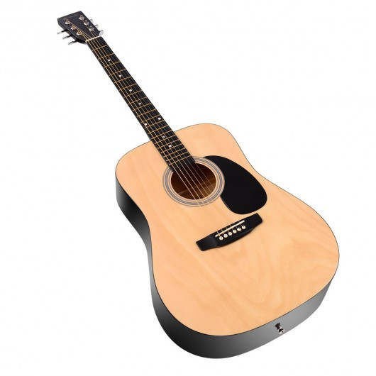 Sonart 41" 6 Strings Acoustic Folk Guitar-Natural