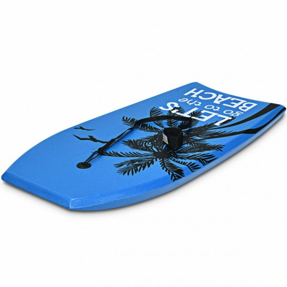 Super Lightweight Bodyboard Surfing with Leash EPS Core Boarding-L