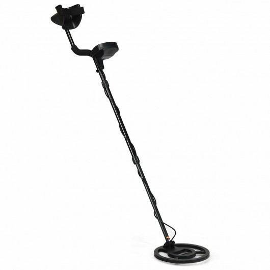 4 Modes Adjustable High Accuracy Metal Detector with Back-Lit LCD Display