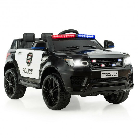 12V Kids Electric Bluetooth Ride On Car with Remote Control-Black