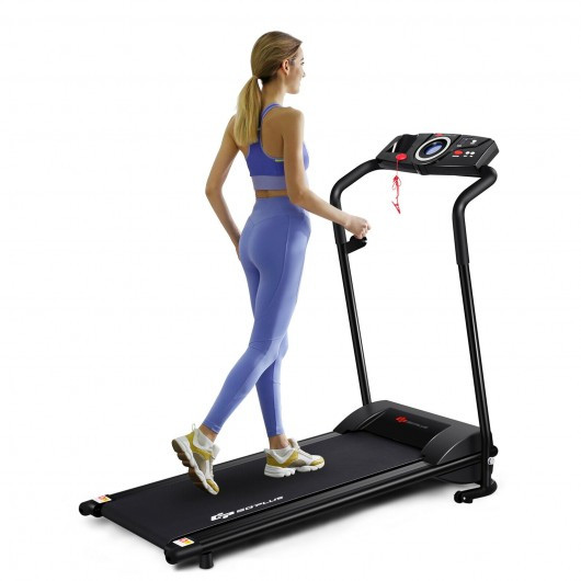 1 HP Electric Mobile Power Foldable Treadmill with Operation Display