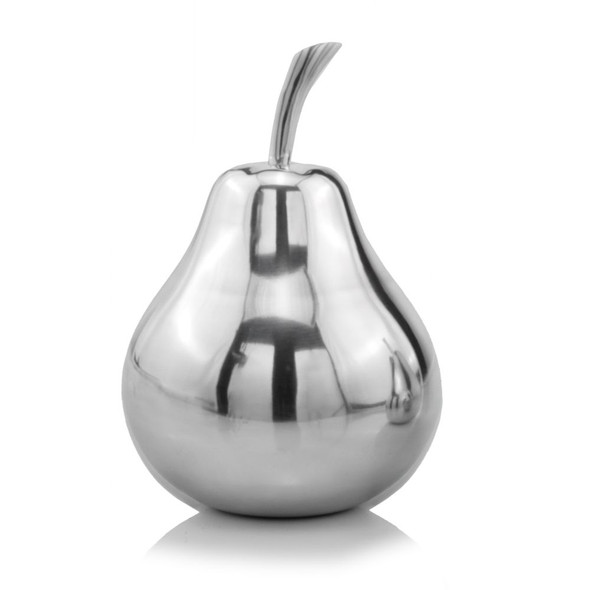 6" x 6" x 11" Buffed Polished Pear