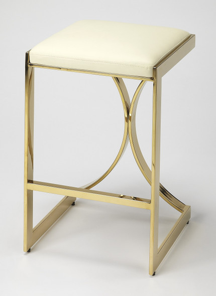 Gold Plated Counter Stool