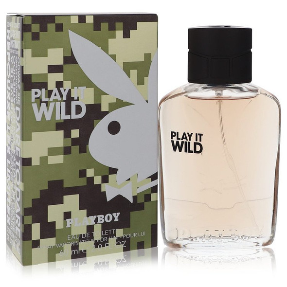 Playboy Play It Wild by Playboy Eau De Toilette Spray for Men