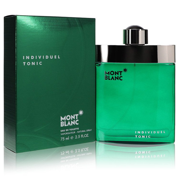 Individuel Tonic by Mont Blanc Eau De Toilette Spray 2.5 oz for Men