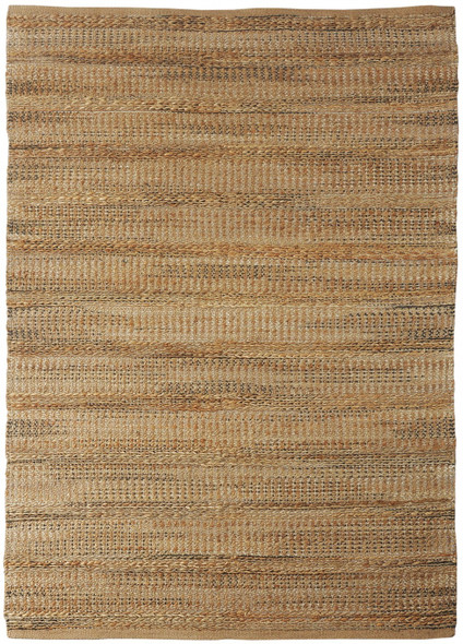 8 x 10 Tan and Gray Intricately Handwoven Area Rug