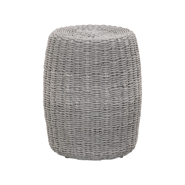 Gray Woven End or Side Table