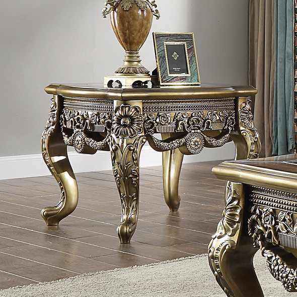 HD-905 BR - 3PC COFFEE TABLE SET