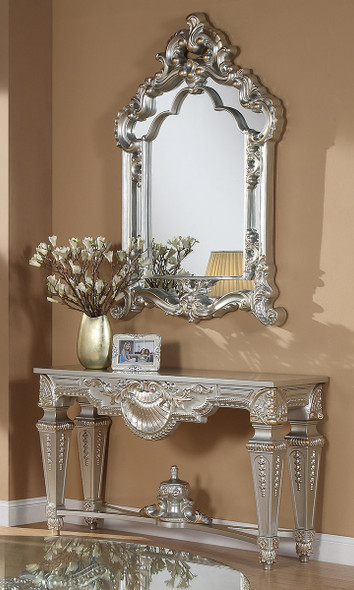 HD-8908S Silver Traditional Decorative Wall Mirror