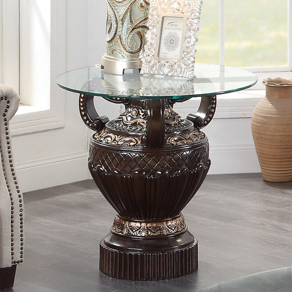 HD-8908C Cherry Traditional End Table