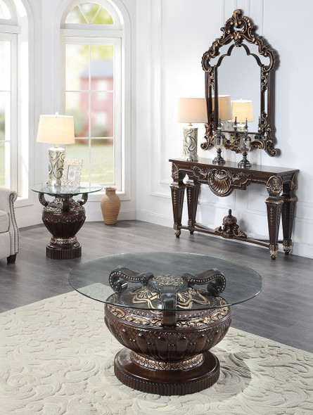 HD-8908C Cherry Traditional End Table