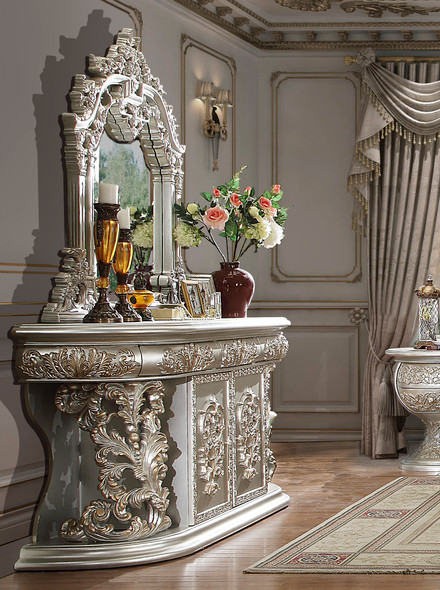 HD-1812 Champagne Gold/Pearl Traditional Dresser