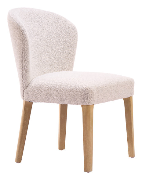 Mondstein Ivory (Set of 2) Rubberwood Dining Chair