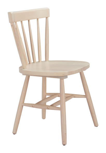 Tyce Natural (Set of 2) Rubberwood Dining Chair