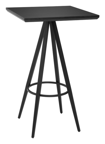 Tinos Black Steel Square Bar Table