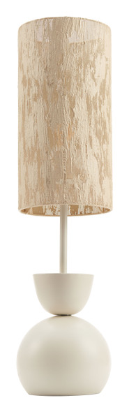 Gochi White Steel Table Lamp