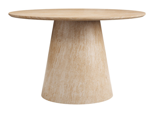 Legno Natural MDF and Plywood Round Dining Table