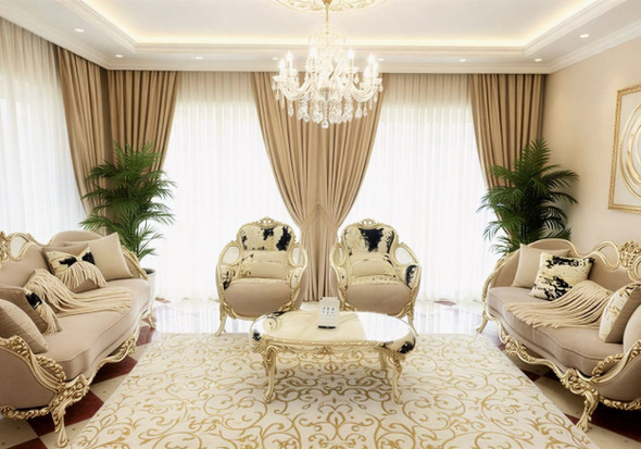 Grand Traditional Living Room Furniture | The Ultimate Neoclassical Collection