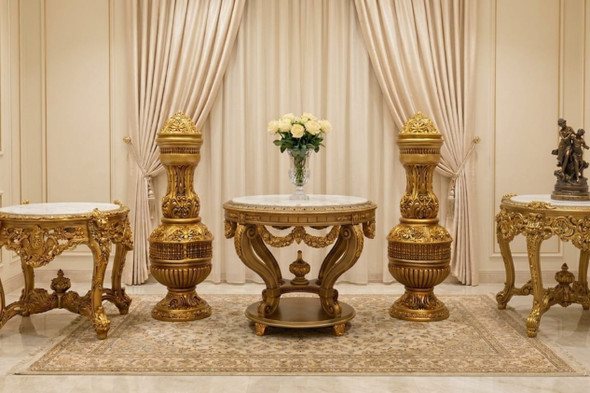 Traditional Antique Console Table