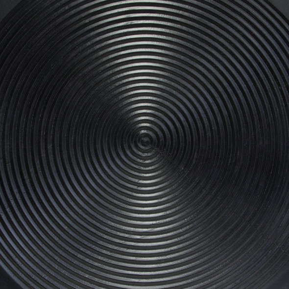 Vortex Table in Black, 29 x 29 x 18 Inches for Living Room Accent Furniture