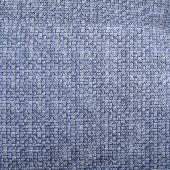 Grayish Blue Linen Convertible Sleeper Sofa with Adjustable Construction